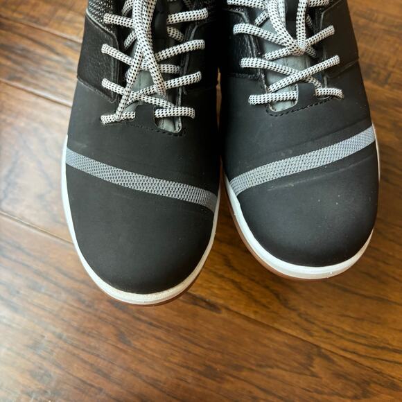 Athalonz Men’s Enve Spike-less Golf Shoe Black Steel Gray Sz 9 - Picture 2 of 11